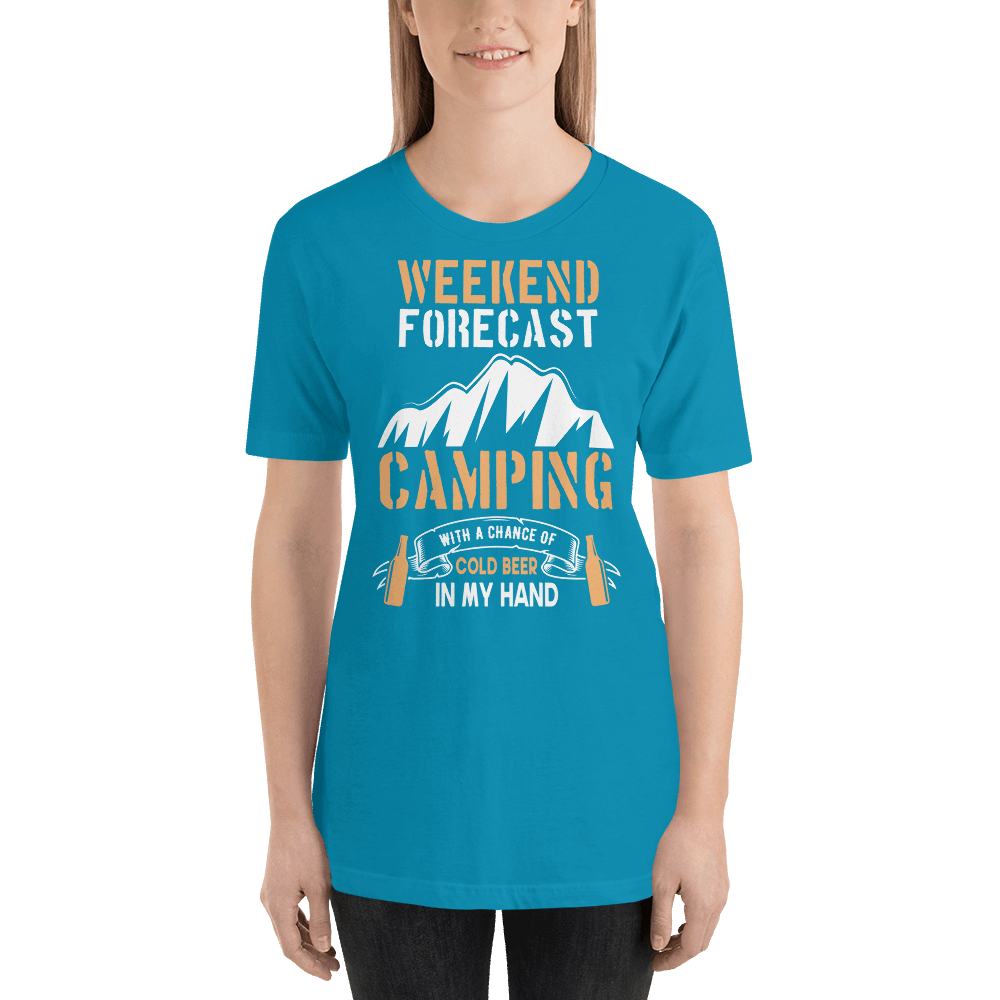 Fine Point Graphix Weekend Forecast  T-Shirt T-shirt Fine Point Graphix