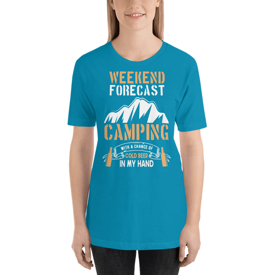 Fine Point Graphix Weekend Forecast  T-Shirt T-shirt Fine Point Graphix