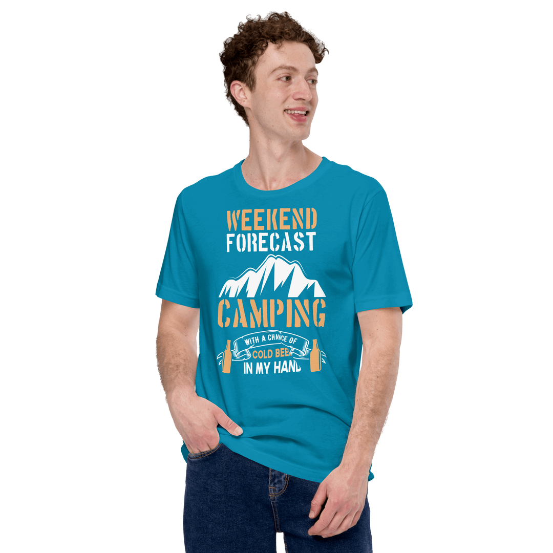 Fine Point Graphix Weekend Forecast  T-Shirt T-shirt Fine Point Graphix