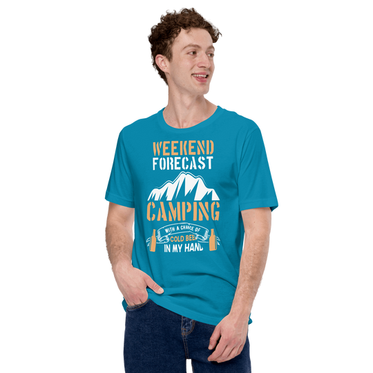 Fine Point Graphix Weekend Forecast  T-Shirt T-shirt Fine Point Graphix