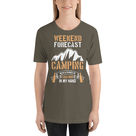 Fine Point Graphix Weekend Forecast  T-Shirt T-shirt Fine Point Graphix