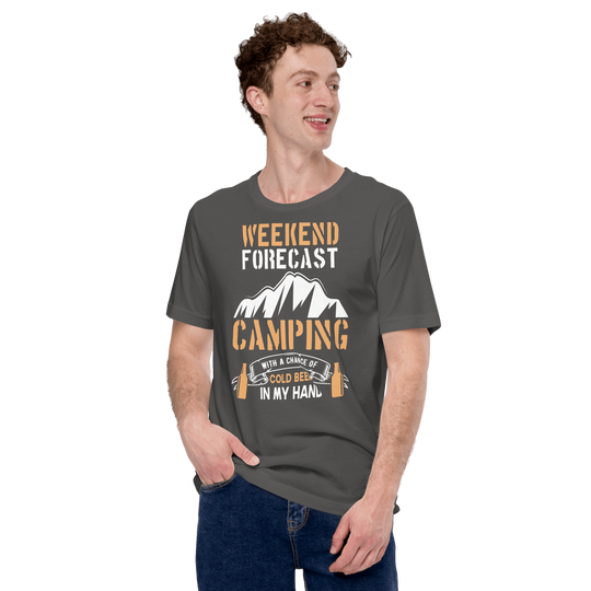 Fine Point Graphix Weekend Forecast  T-Shirt T-shirt Fine Point Graphix