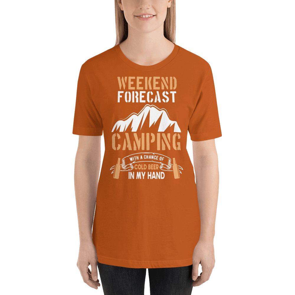 Fine Point Graphix Weekend Forecast  T-Shirt T-shirt Fine Point Graphix