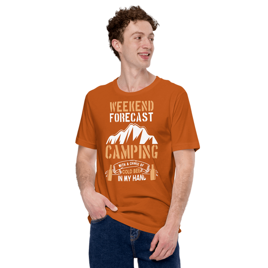 Fine Point Graphix Weekend Forecast  T-Shirt T-shirt Fine Point Graphix