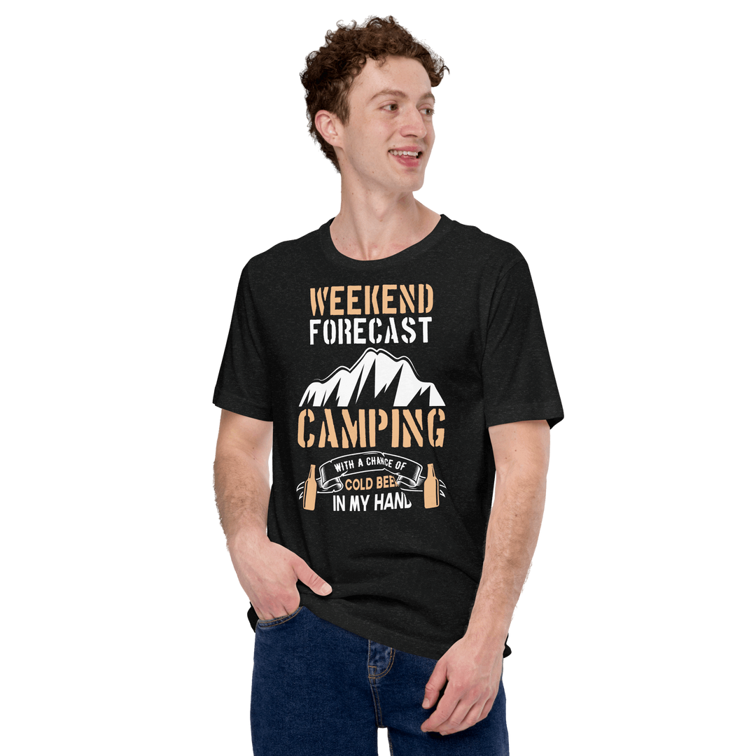 Fine Point Graphix Weekend Forecast  T-Shirt T-shirt Fine Point Graphix