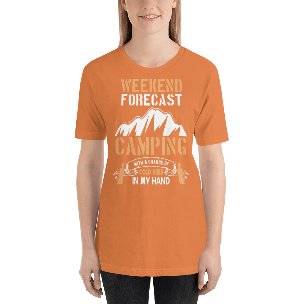 Fine Point Graphix Weekend Forecast  T-Shirt T-shirt Fine Point Graphix
