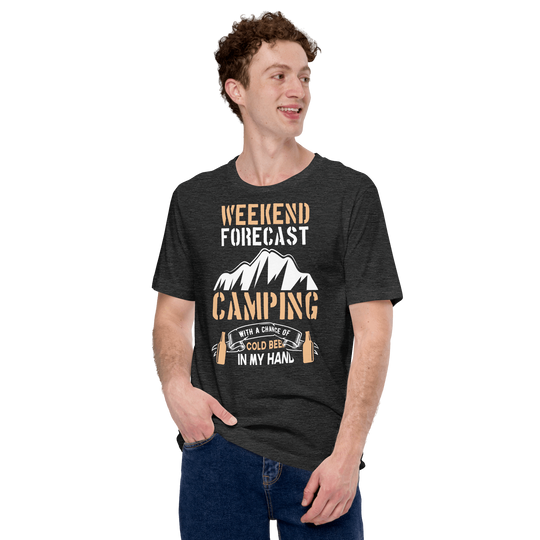 Fine Point Graphix Weekend Forecast  T-Shirt T-shirt Fine Point Graphix