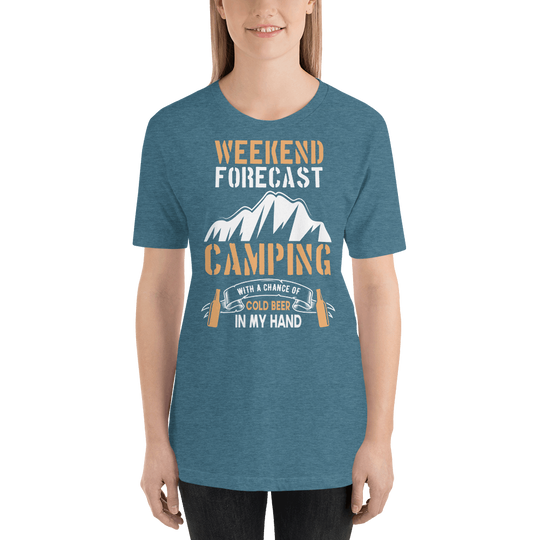 Fine Point Graphix Weekend Forecast  T-Shirt T-shirt Fine Point Graphix