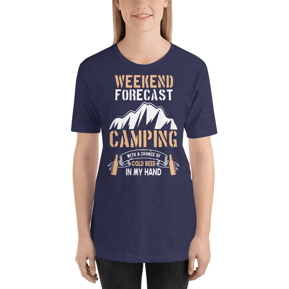 Fine Point Graphix Weekend Forecast  T-Shirt T-shirt Fine Point Graphix