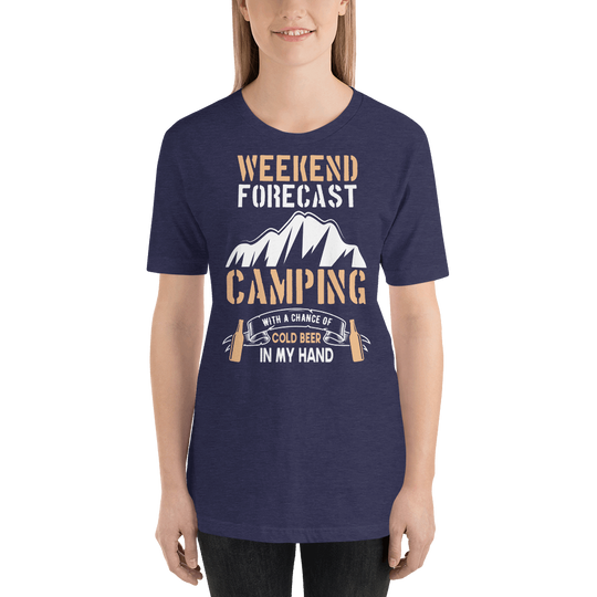 Fine Point Graphix Weekend Forecast  T-Shirt T-shirt Fine Point Graphix