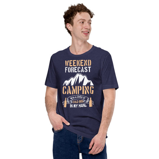 Fine Point Graphix Weekend Forecast  T-Shirt T-shirt Fine Point Graphix