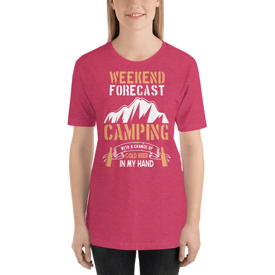 Fine Point Graphix Weekend Forecast  T-Shirt T-shirt Fine Point Graphix