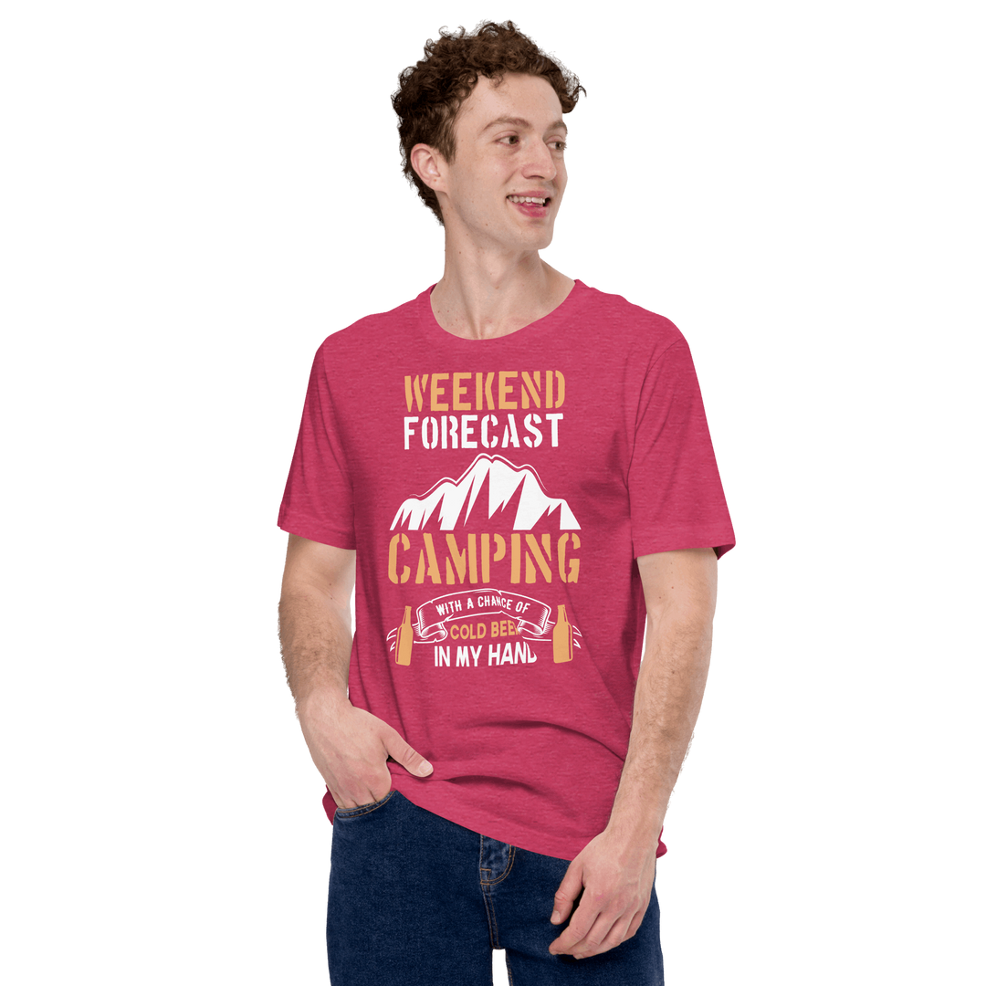 Fine Point Graphix Weekend Forecast  T-Shirt T-shirt Fine Point Graphix