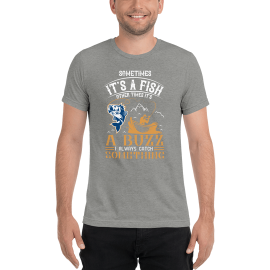 Fine Point Graphix Catching Something  T-Shirt T-shirt Fine Point Graphix