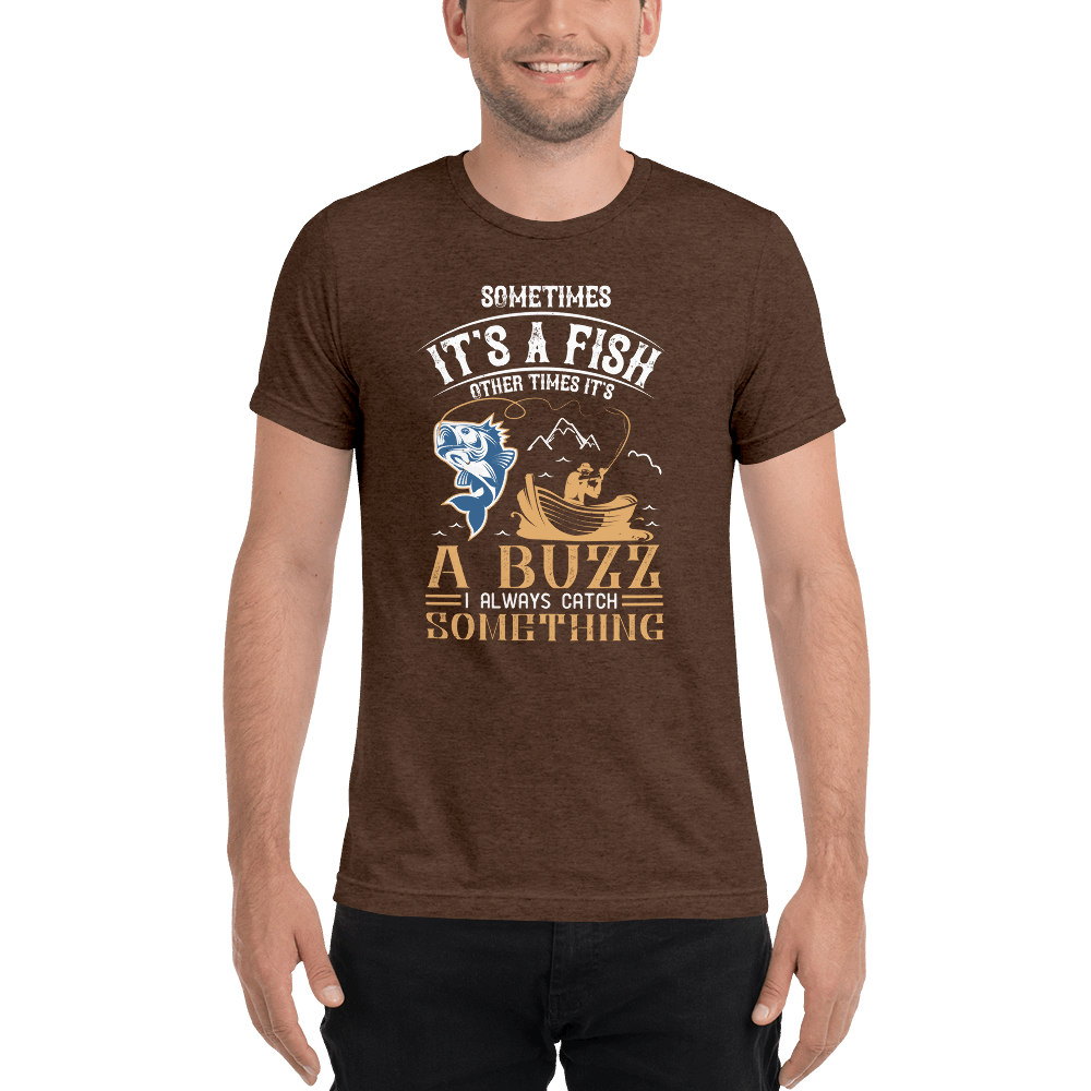 Fine Point Graphix Catching Something  T-Shirt T-shirt Fine Point Graphix