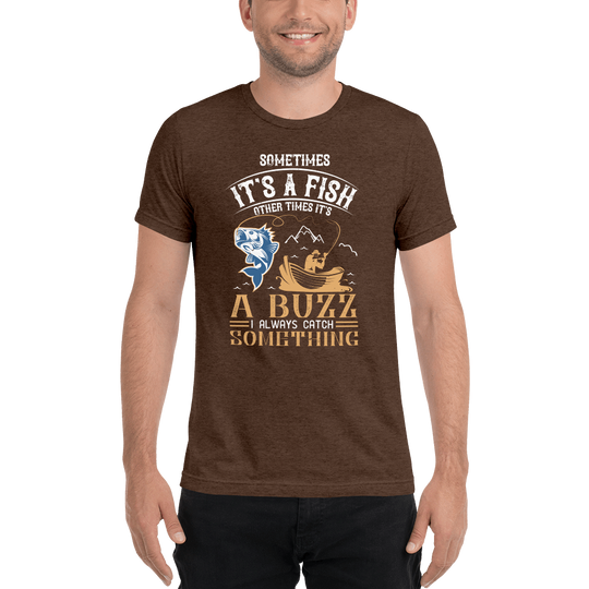 Fine Point Graphix Catching Something  T-Shirt T-shirt Fine Point Graphix