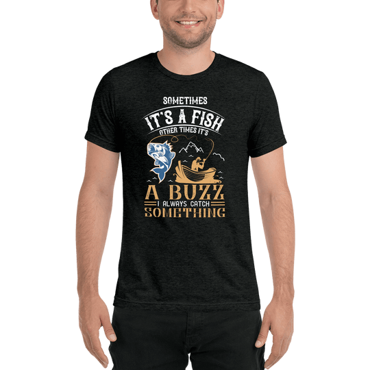 Fine Point Graphix Catching Something  T-Shirt T-shirt Fine Point Graphix