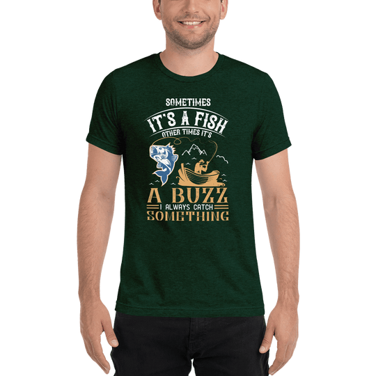 Fine Point Graphix Catching Something  T-Shirt T-shirt Fine Point Graphix