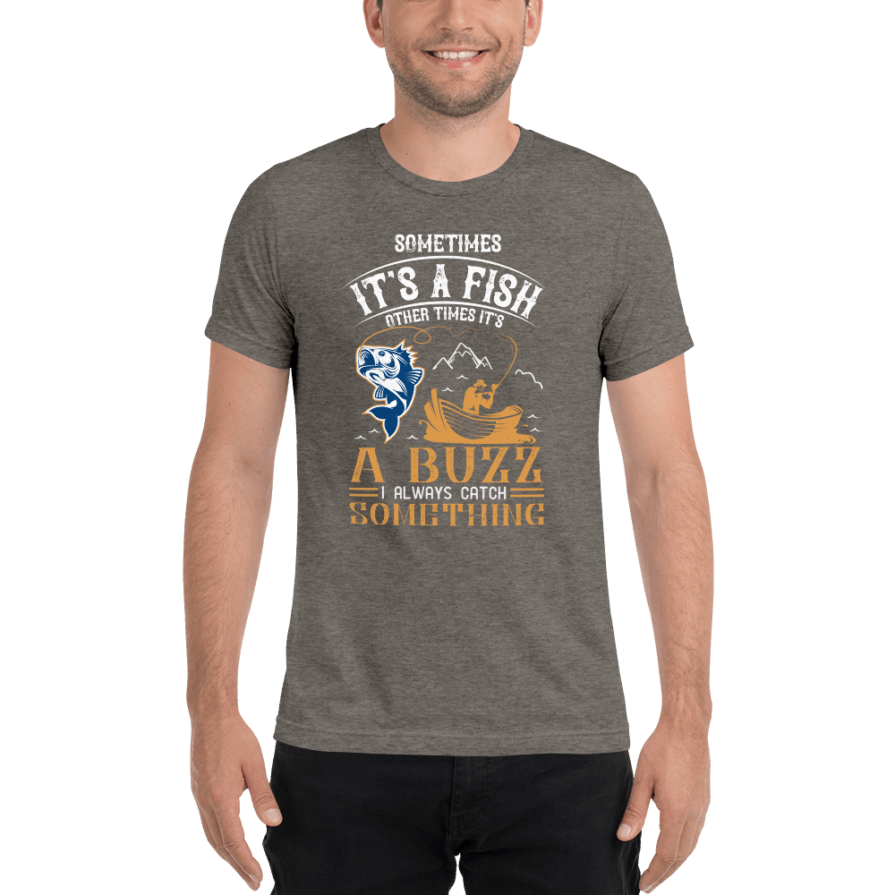 Fine Point Graphix Catching Something  T-Shirt T-shirt Fine Point Graphix