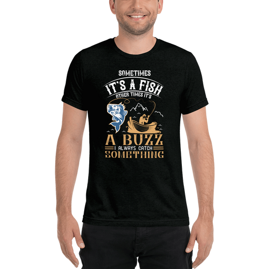 Fine Point Graphix Catching Something  T-Shirt T-shirt Fine Point Graphix