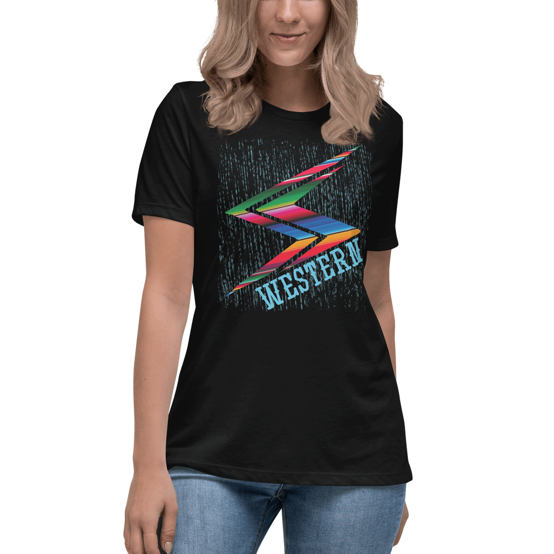 Fine Point Graphix Western Lightning Bolt T-Shirt T-shirt Fine Point Graphix