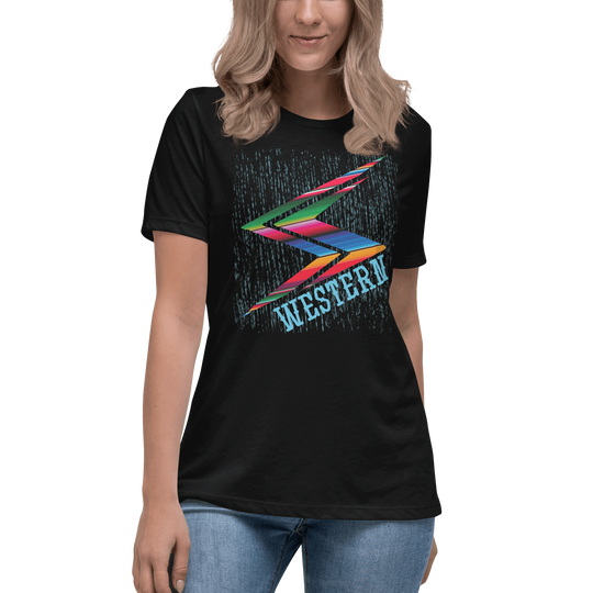 Fine Point Graphix Western Lightning Bolt T-Shirt T-shirt Fine Point Graphix