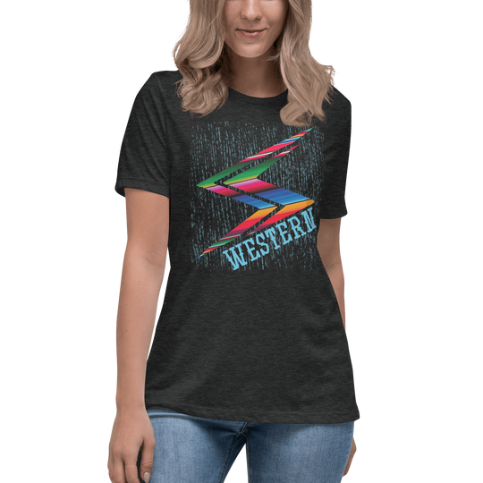 Fine Point Graphix Western Lightning Bolt T-Shirt T-shirt Fine Point Graphix