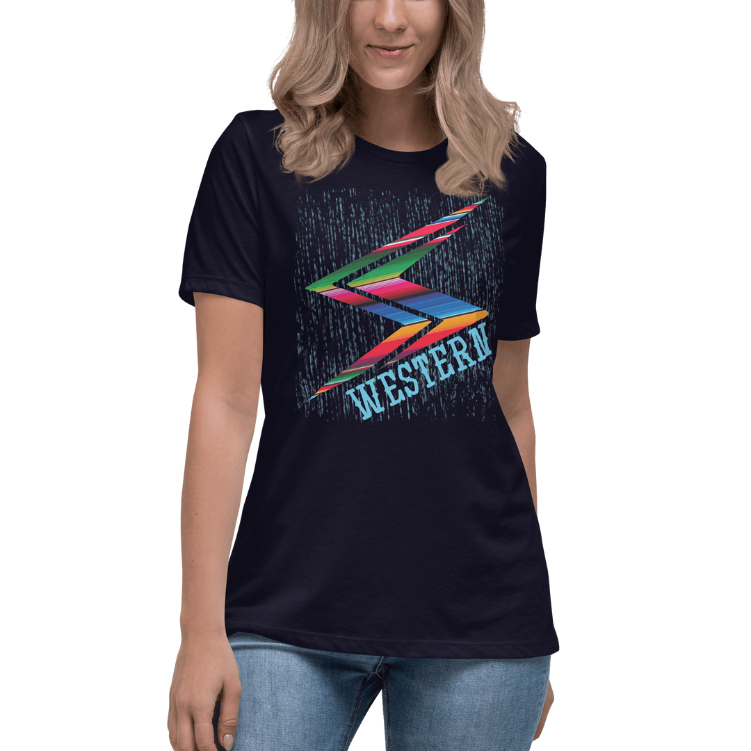 Fine Point Graphix Western Lightning Bolt T-Shirt T-shirt Fine Point Graphix