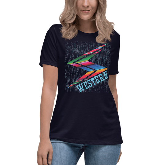 Fine Point Graphix Western Lightning Bolt T-Shirt T-shirt Fine Point Graphix