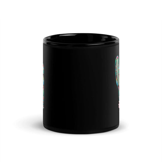 Fine Point Graphix Black Glossy Mug  Fine Point Graphix