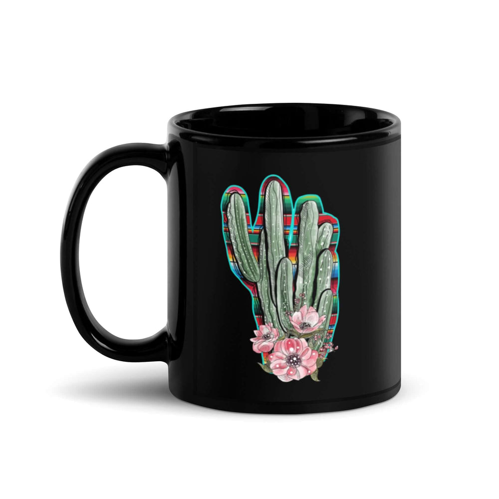 Fine Point Graphix Black Glossy Mug  Fine Point Graphix
