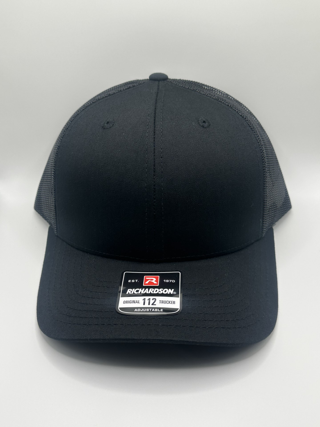 Fine Point Graphix leather patch hat hat Fine Point Graphix