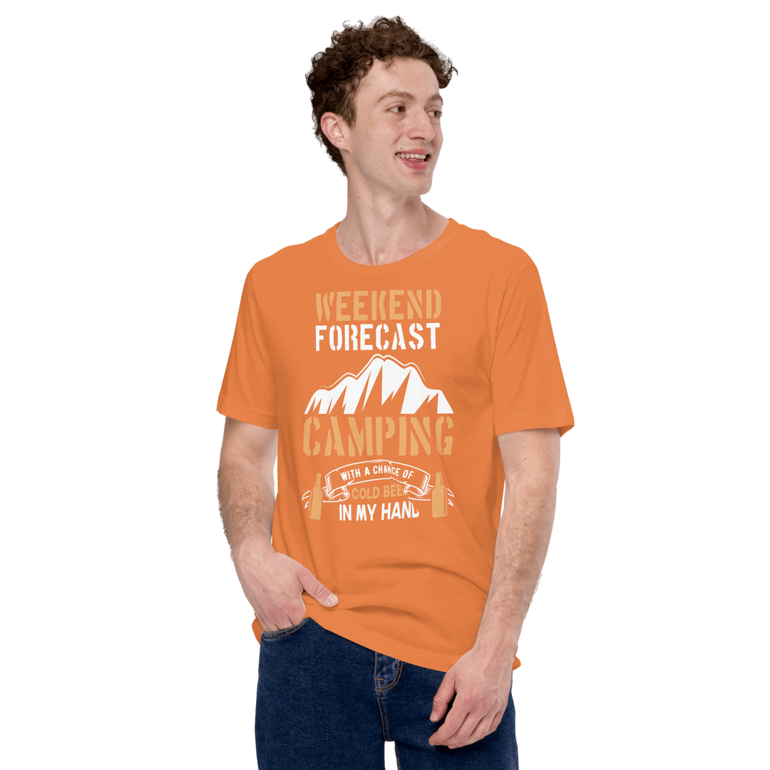 Fine Point Graphix Weekend Forecast  T-Shirt T-shirt Fine Point Graphix