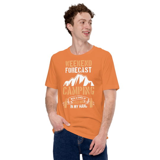 Fine Point Graphix Weekend Forecast  T-Shirt T-shirt Fine Point Graphix