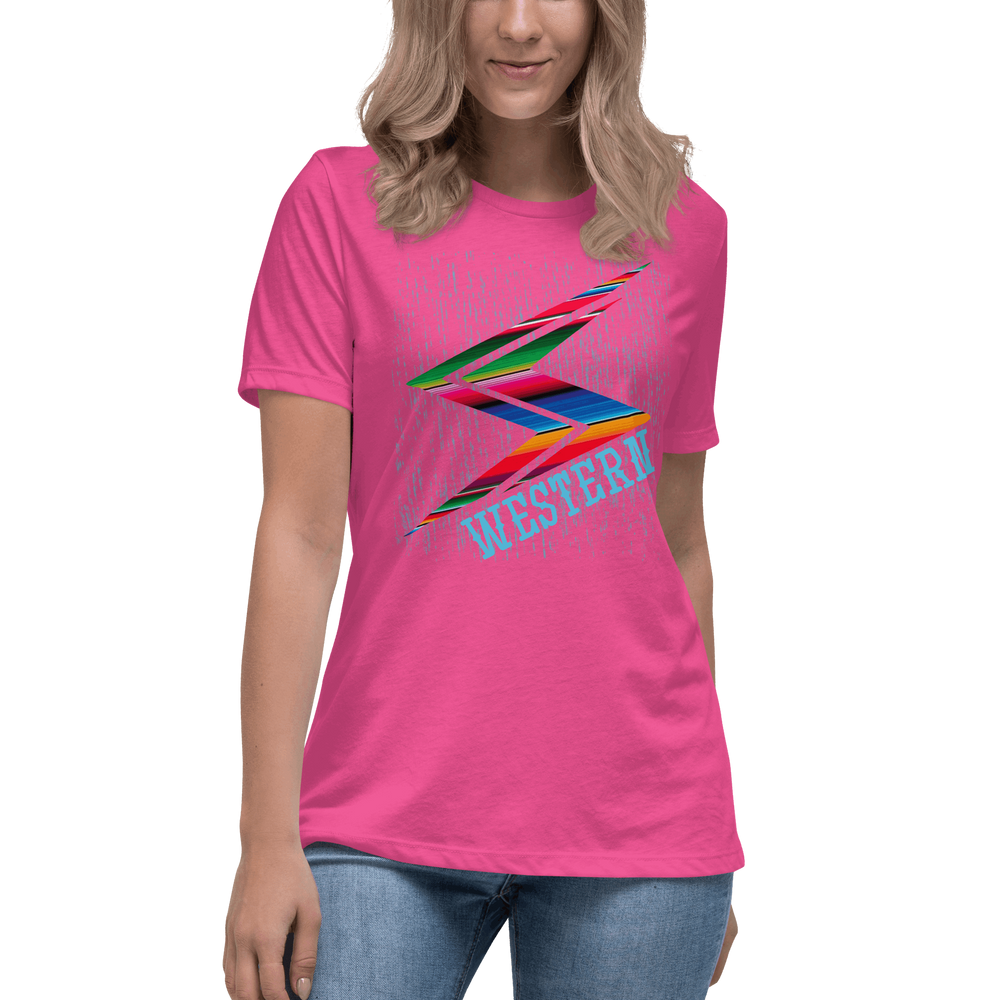 Fine Point Graphix Western Lightning Bolt T-Shirt T-shirt Fine Point Graphix