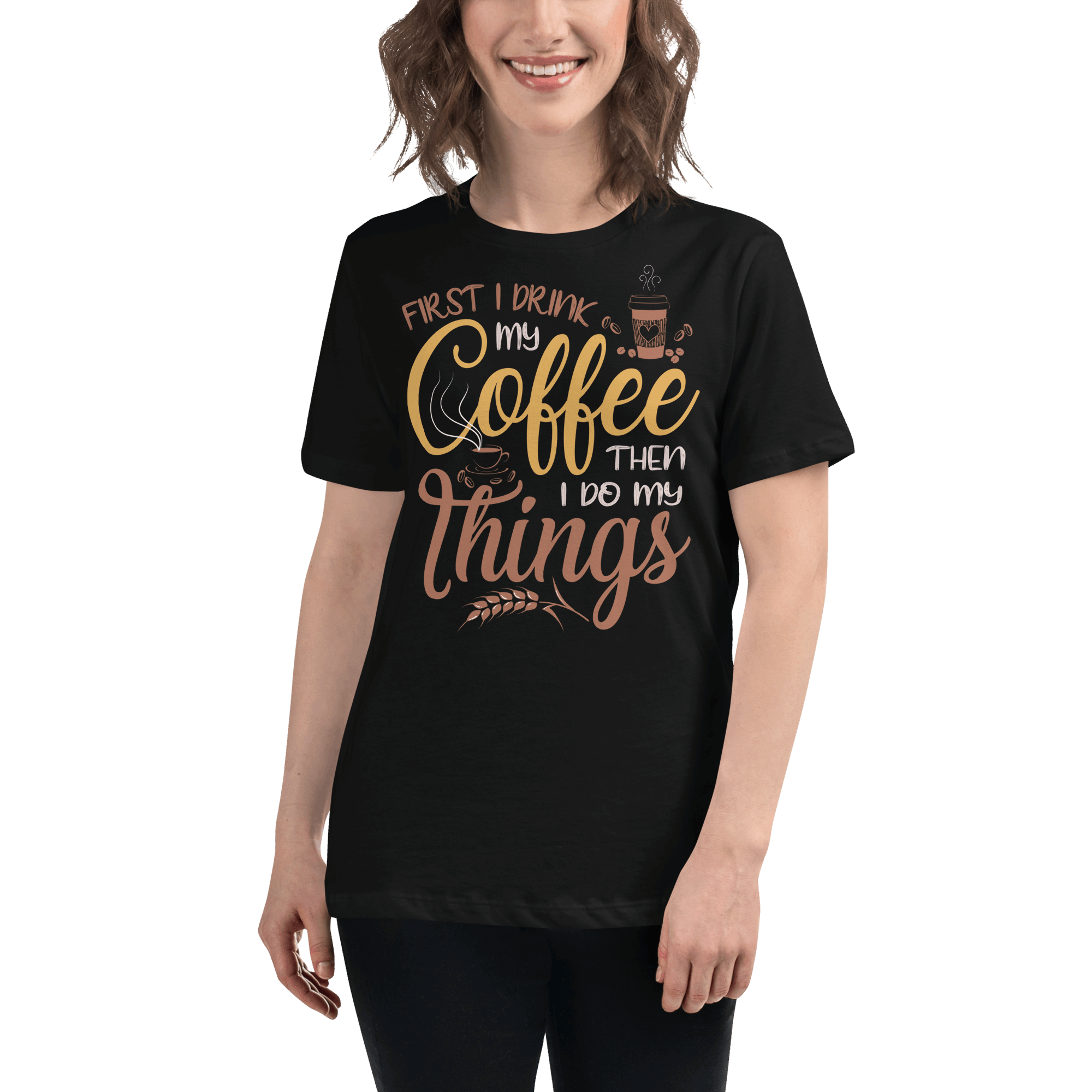 Fine Point Graphix Coffee  T-Shirt T-shirt Fine Point Graphix